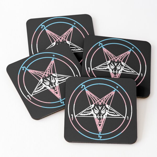 Artikelvorschau, Baphomet mit Transgender-Pride-Symbol entworfen und verkauft von coa6ulasol7e.
