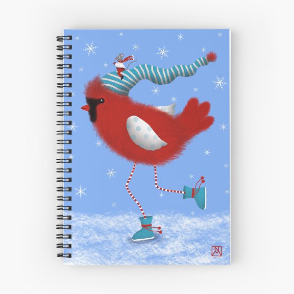 Item preview, Cardinal Red Bird in Snow designed and sold by muralmouse.