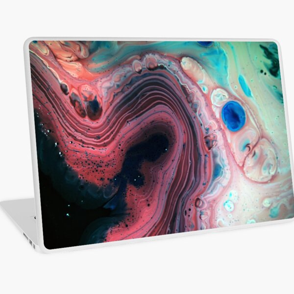 Abstract Colour Print Laptop Skin