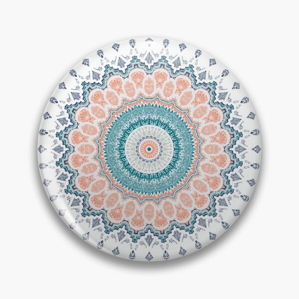 Item preview, Mandala Boho Yoga Ethnic Sunburst All Over Print Seamless Sublimation Round Pattern designed and sold by 108dragons.