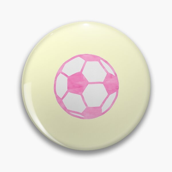 Item preview, Soccer Ball Pink Female Watercolor Female Football designed and sold by thefrshmachine.