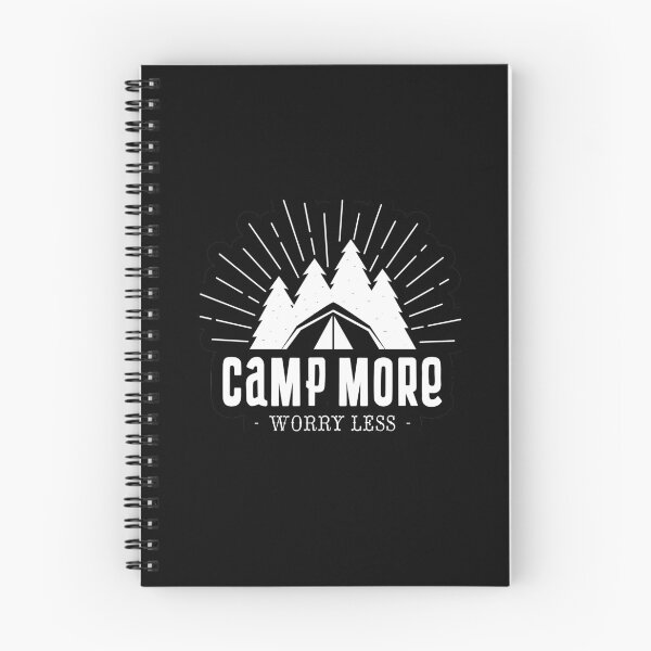 Item preview, camp more worry less designed and sold by CreationFirm.