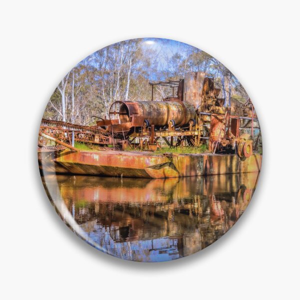Item preview, Rusting Metal Barge at Maldon designed and sold by Steven Jodoin.