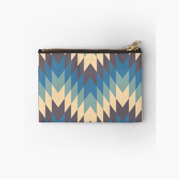 Item preview, Diseño geométrico retro crema azul turquesa designed and sold by justjonboy.