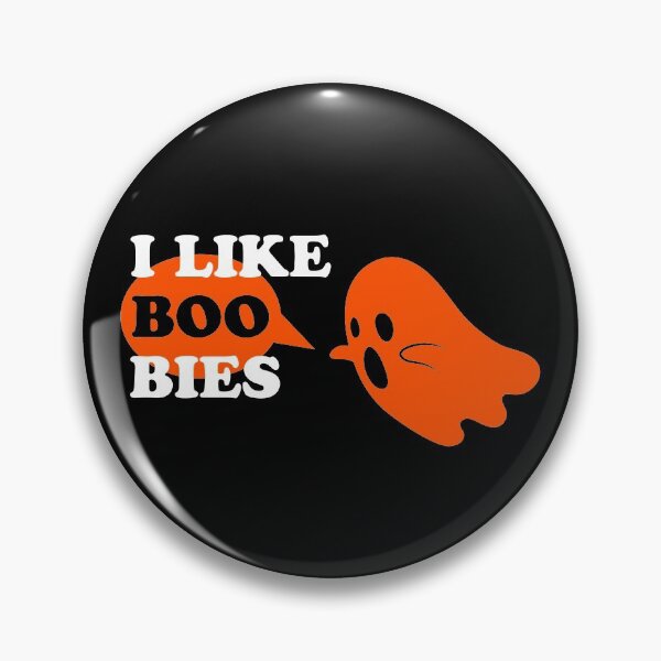 Item preview, I like boobies, ghost, halloween designed and sold by merchermaier.