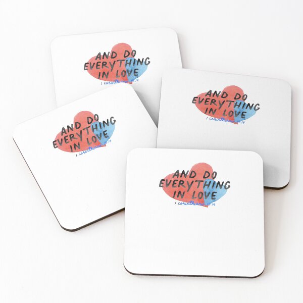 Item preview, And Do Everything In Love Bible Verse designed and sold by thefrshmachine.