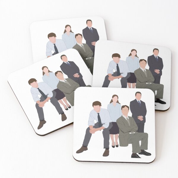 Item preview, Office Cast Outline: Micheal Scott, Jim, Pam, Dwight designed and sold by Mkshoun.