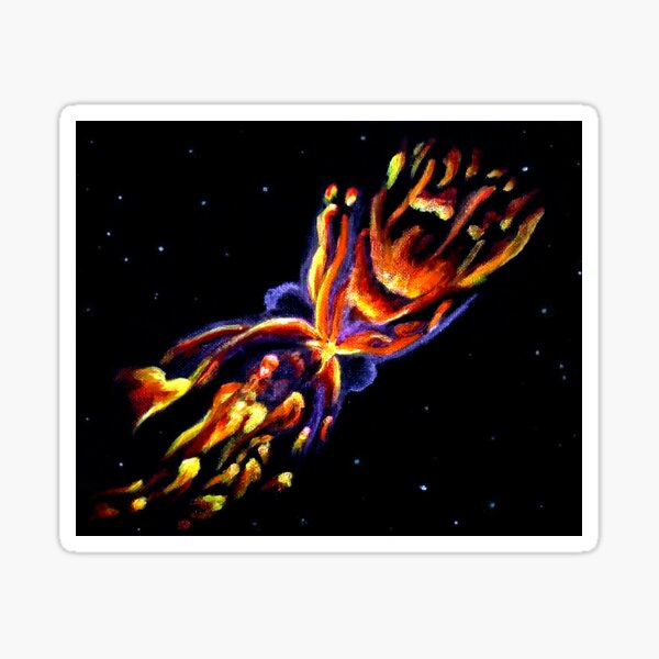 Butterfly Nebula Sticker