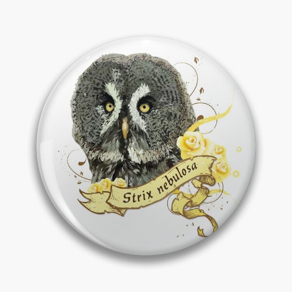 Item preview, Gray owl designed and sold by obscurite.