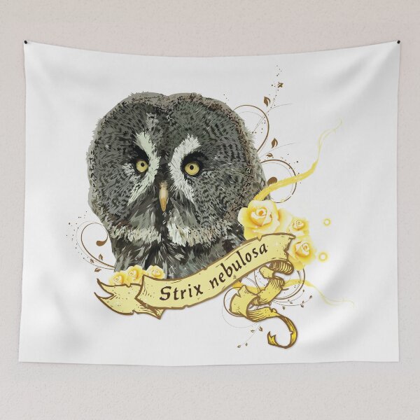 Item preview, Gray owl designed and sold by obscurite.