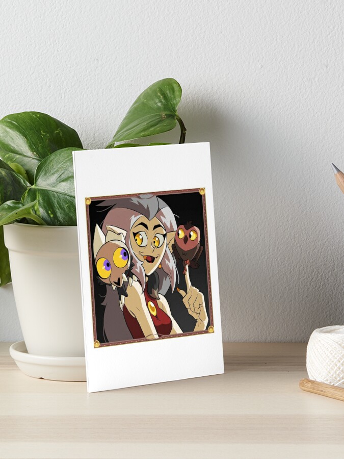 Luz and Amity The owl house Art Board Print for Sale by Araudjo