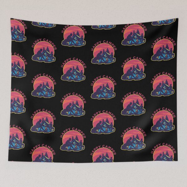 Item preview, father and son happy camper designed and sold by CreationFirm.