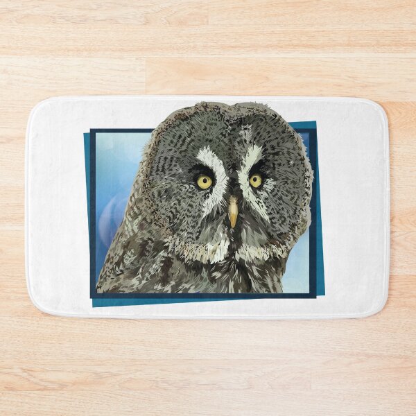 Item preview, Gray owl designed and sold by obscurite.