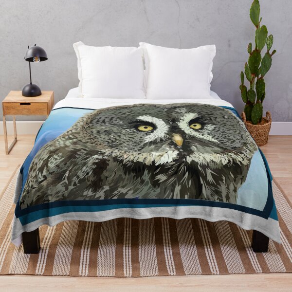 Item preview, Gray owl designed and sold by obscurite.
