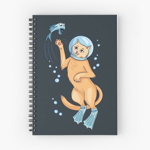 Item preview, space,cat,fish designed and sold by Ninjabunny19.