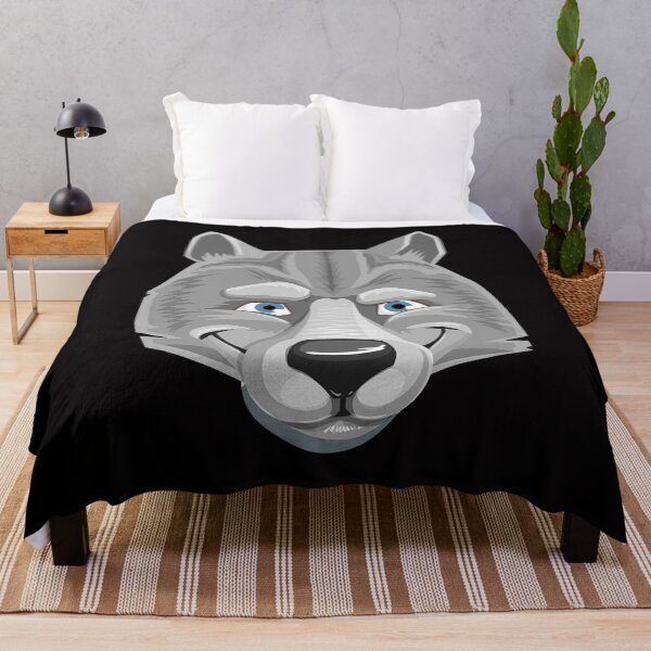 Item preview, Fierce Snarling Wolf Wild Animal Face designed and sold by pcreations.