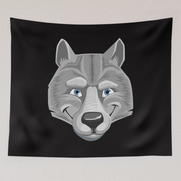 Item preview, Fierce Snarling Wolf Wild Animal Face designed and sold by pcreations.
