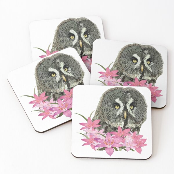 Item preview, Gray owl designed and sold by obscurite.