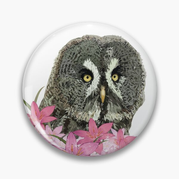 Item preview, Gray owl designed and sold by obscurite.