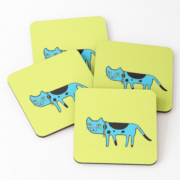 Item preview, Cool Cat - Blue cat designed and sold by marina63.