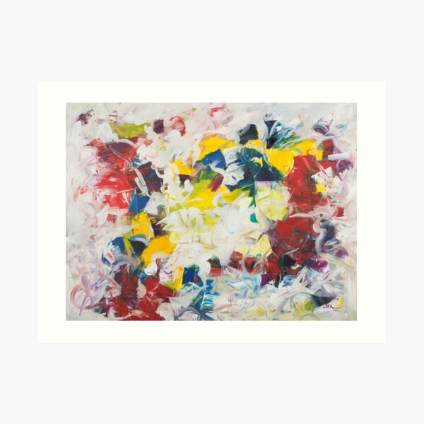 Abstract Petals in Motion Art Print