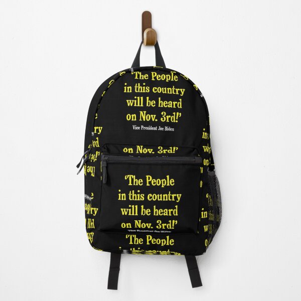 Item preview, The People in this Country will be heard on Nov. 3rd! Black and Yellow designed and sold by Neil Feigeles.