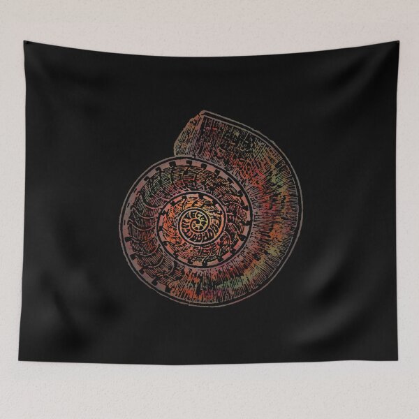 Item preview, Fossil Multicoloured Ammonite designed and sold by Trickyy90.