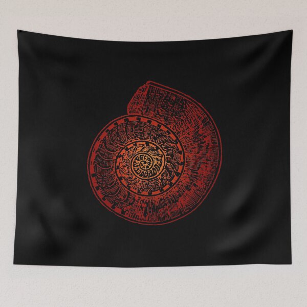 Item preview, Fossil red Ammonite designed and sold by Trickyy90.