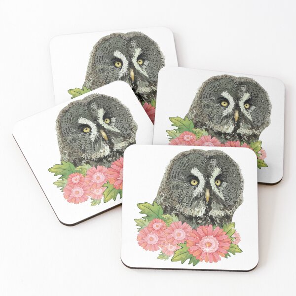 Item preview, Gray owl designed and sold by obscurite.