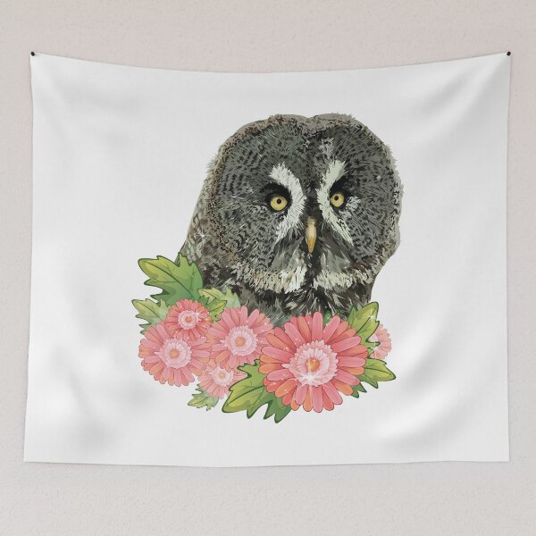 Item preview, Gray owl designed and sold by obscurite.