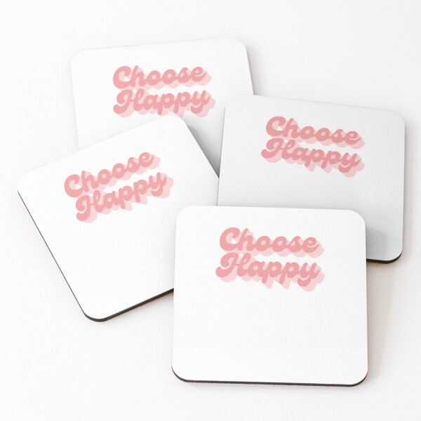 Item preview, Choose Happy Bold Retro Poster Inspire designed and sold by thefrshmachine.