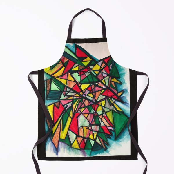 Item preview, Past Envy Colorful Original Abstract Geometric Artwork Art designed and sold by Paint2morrow.