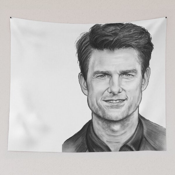 Item preview, Tommy Possible original charcoal portrait drawing black and white  designed and sold by GittaG74.