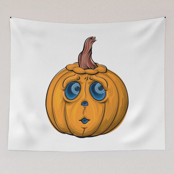 Item preview, Spooky halloween animated pumpkin cute design for kids designed and sold by JustSaiyan1.