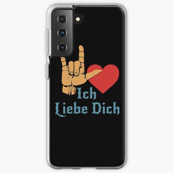 Ich Liebe Dich, Liebeszeichen, ich liebe dich auf Deutsch Samsung Galaxy Flexible Hülle