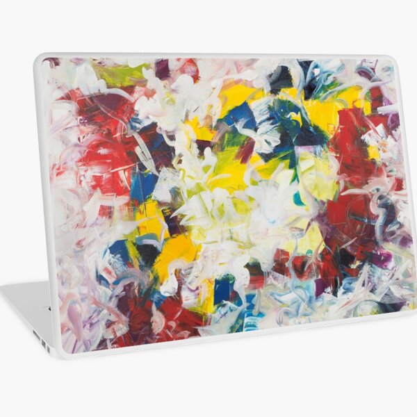Abstract Petals in Motion Laptop Skin