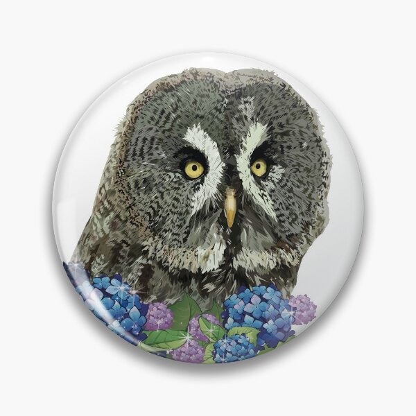 Item preview, Gray owl designed and sold by obscurite.