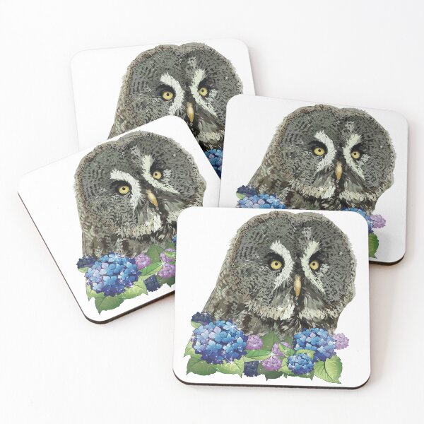 Item preview, Gray owl designed and sold by obscurite.