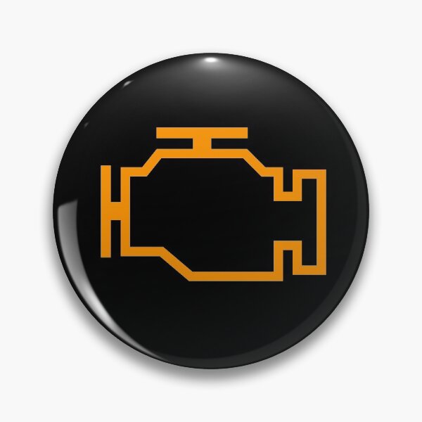 Item preview, Check engine. Automotive mechanic car warning light  designed and sold by DannyandJewels.