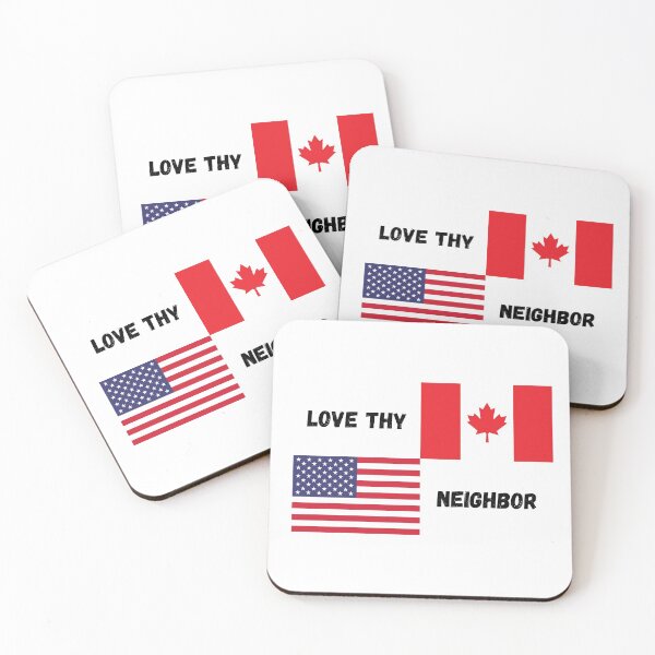 Item preview, USA and Canada Neighbors designed and sold by ml-77pro.