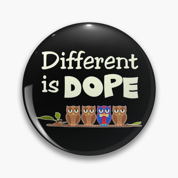 Item preview, Different is Dope designed and sold by Slap-Cat.