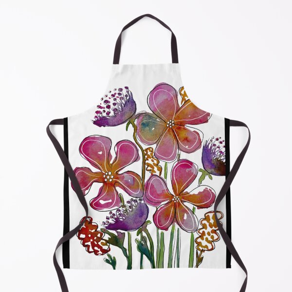 Item preview, “Spring Blooms” | Watercolour Flowers With A Touch Of Digital.  designed and sold by LiseHoltArt.