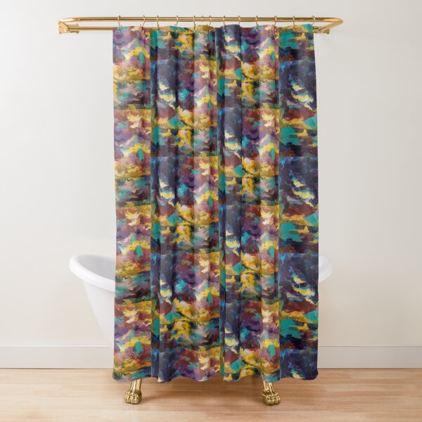 Lighthouse in Sunset Shower Curtain