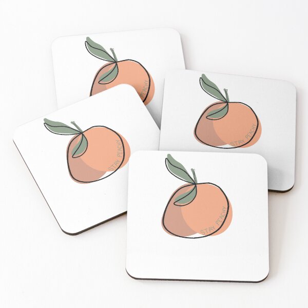 Item preview, Stay Peachy Design designed and sold by Kyrostickers.