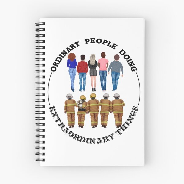 Item preview, Ordinary People/Firefighters designed and sold by FireGirlinOz.