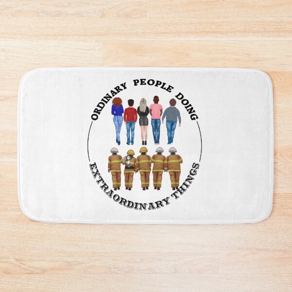 Item preview, Ordinary People/Firefighters designed and sold by FireGirlinOz.
