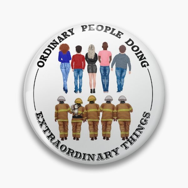 Item preview, Ordinary People/Firefighters designed and sold by FireGirlinOz.