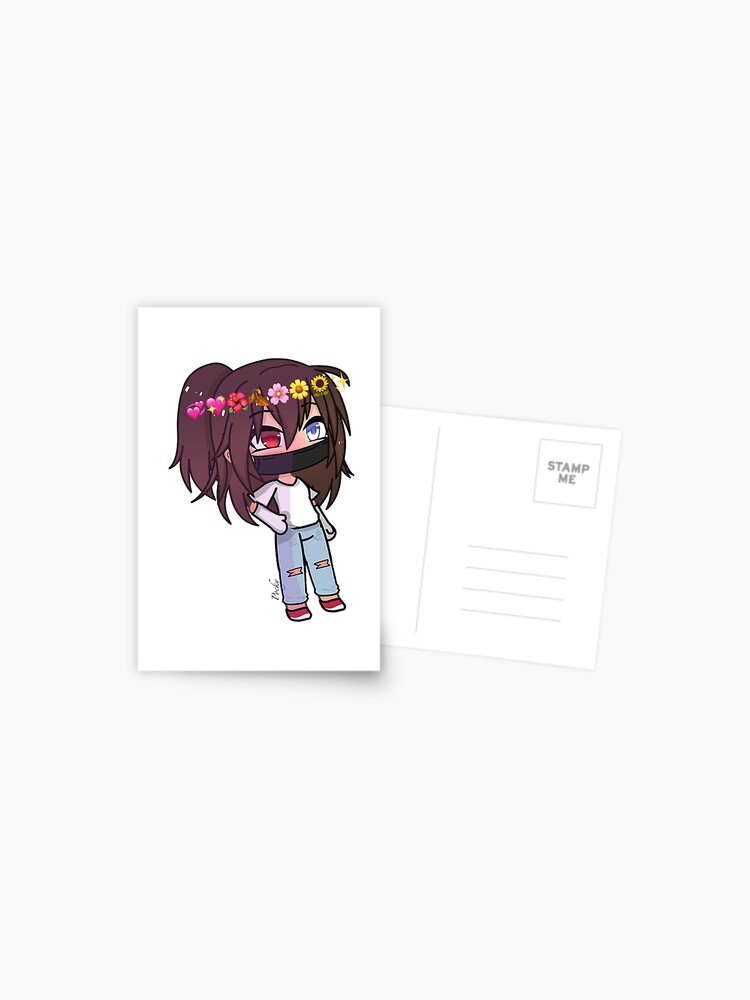 Gacha Life Girl Art Merchandise  Postcard for Sale by