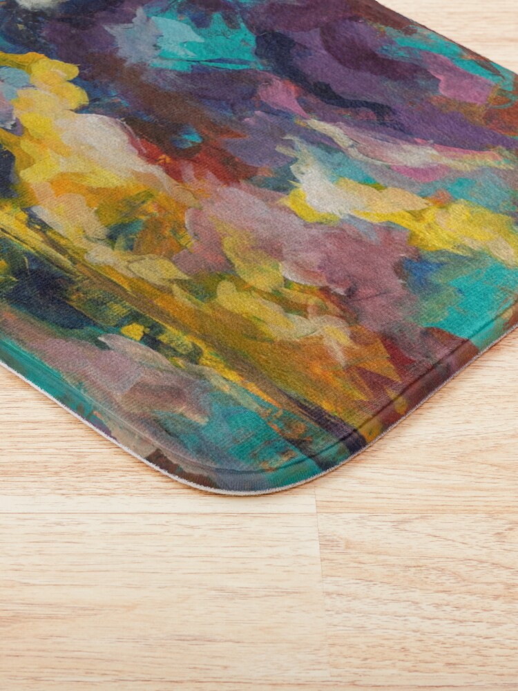 Alternate view of Lighthouse in Sunset Bath Mat