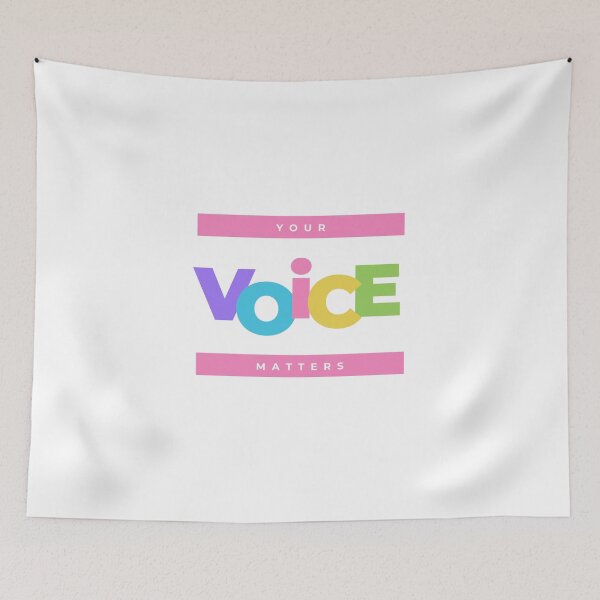 Item preview, Your Voice Matters designed and sold by ImanAli.